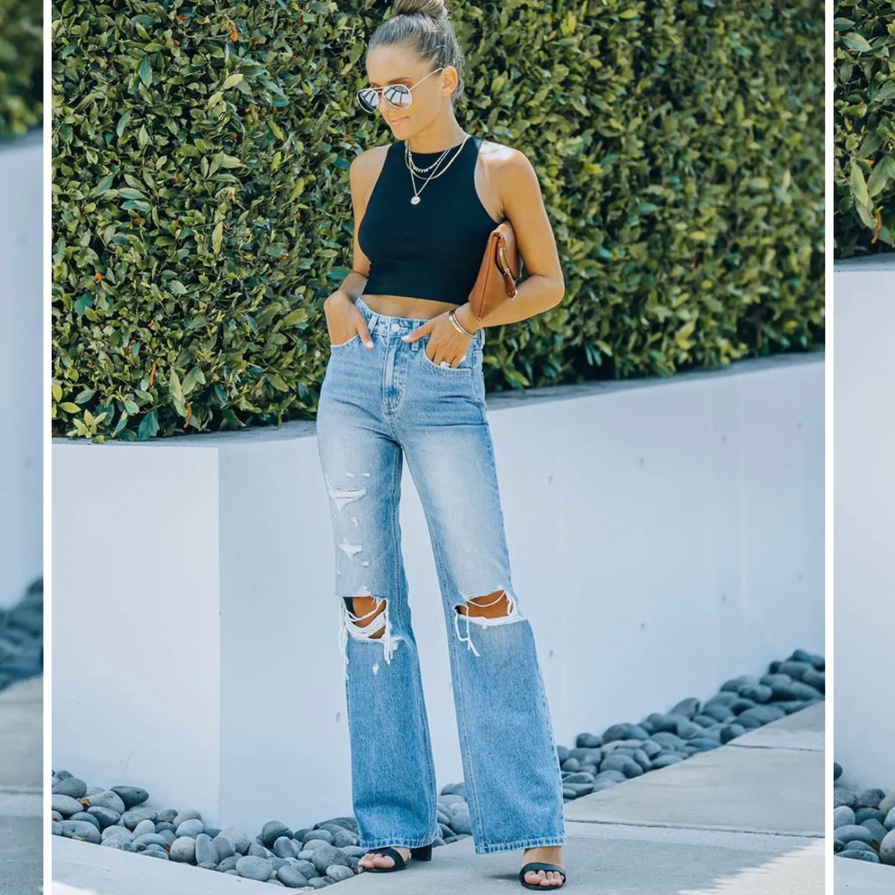 VICI Leslie high rise 90s flare denim